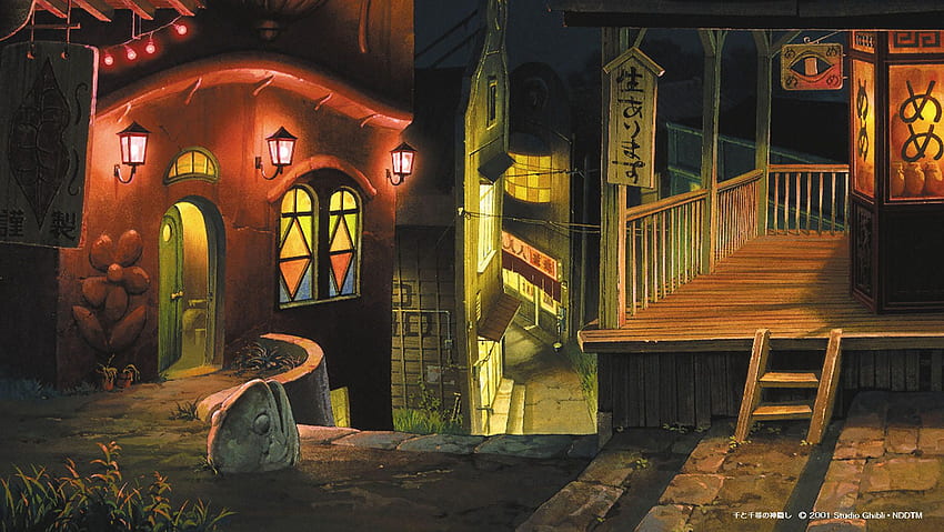 Studio Ghibli vient de sortir pour être utilisé comme arrière-plan d'appel vidéo Fond d'écran HD