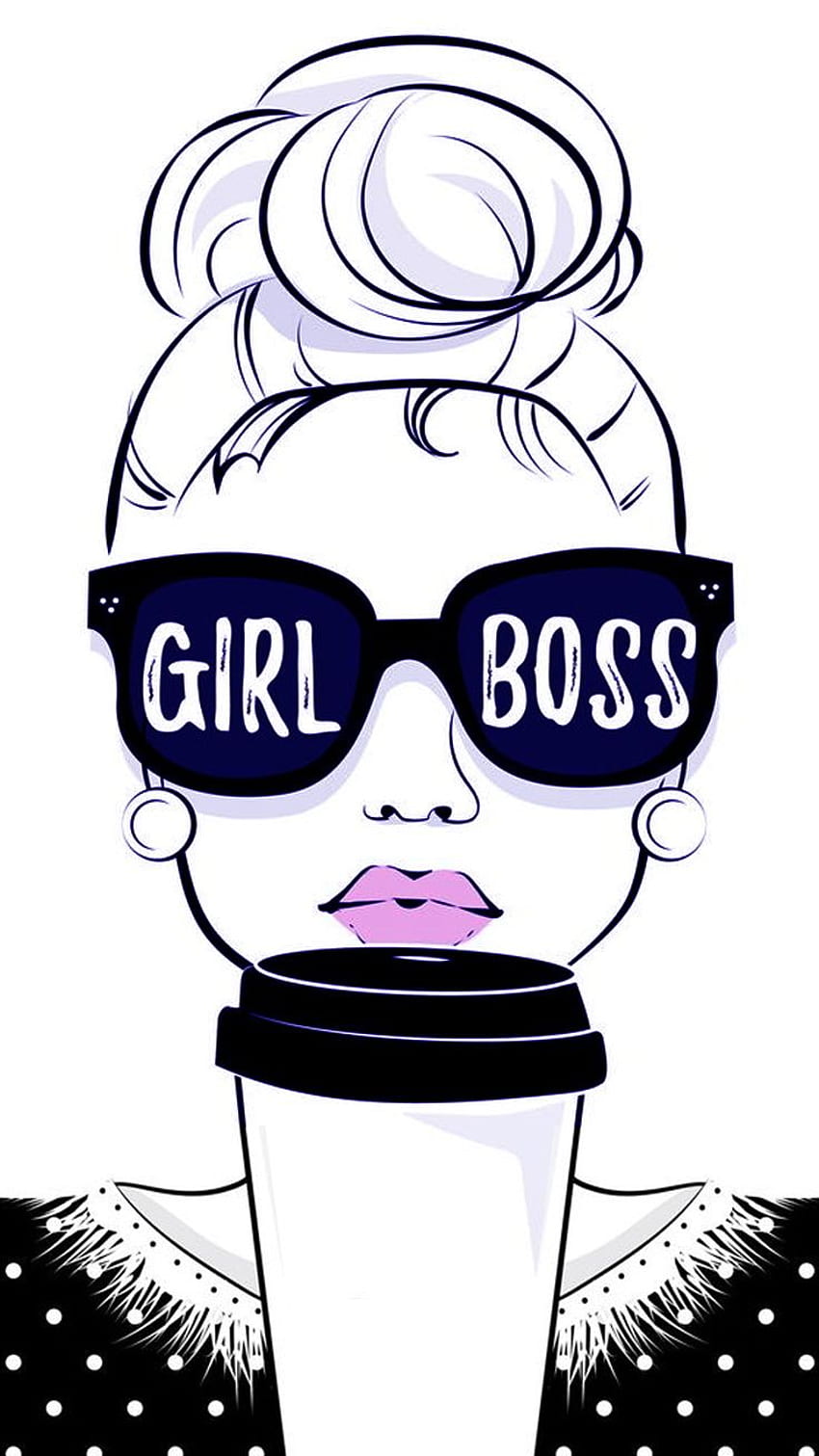 Момиче Boss iPhone, Boss Lady HD тапет за телефон