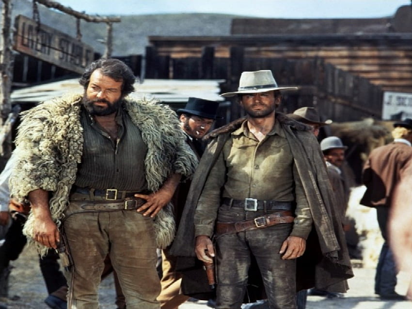 BUD SPENCER & TERENCE HILL, movies, action, actors, usa HD wallpaper