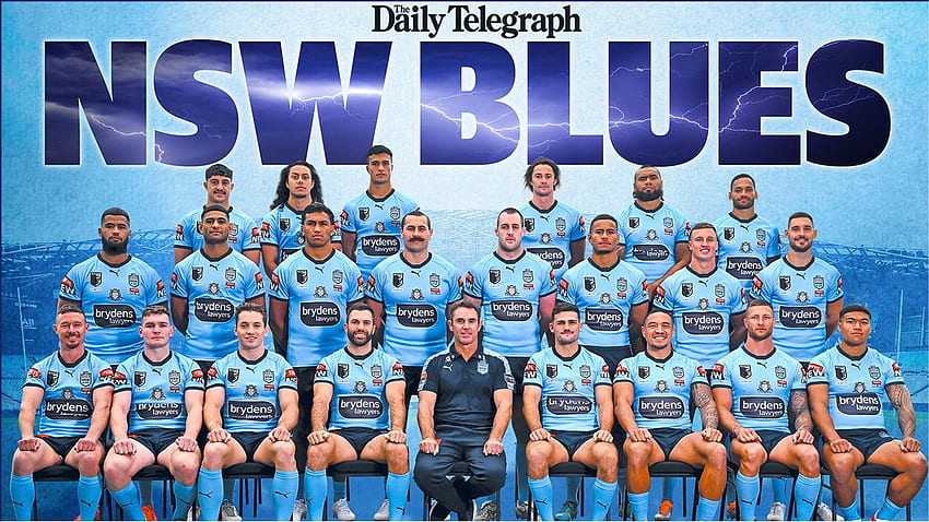 su póster del equipo State of Origin 2022 de NSW y muestre su apoyo al Blues fondo de pantalla