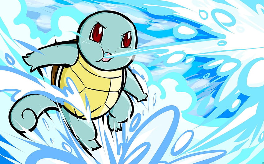 Pokémon, Squirtle / and Mobile Background, Awesome Squirtle HD wallpaper