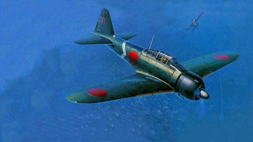 일본, 제2차 세계대전, Zero, Mitsubishi, 비행기, 군대 HD 월페이퍼