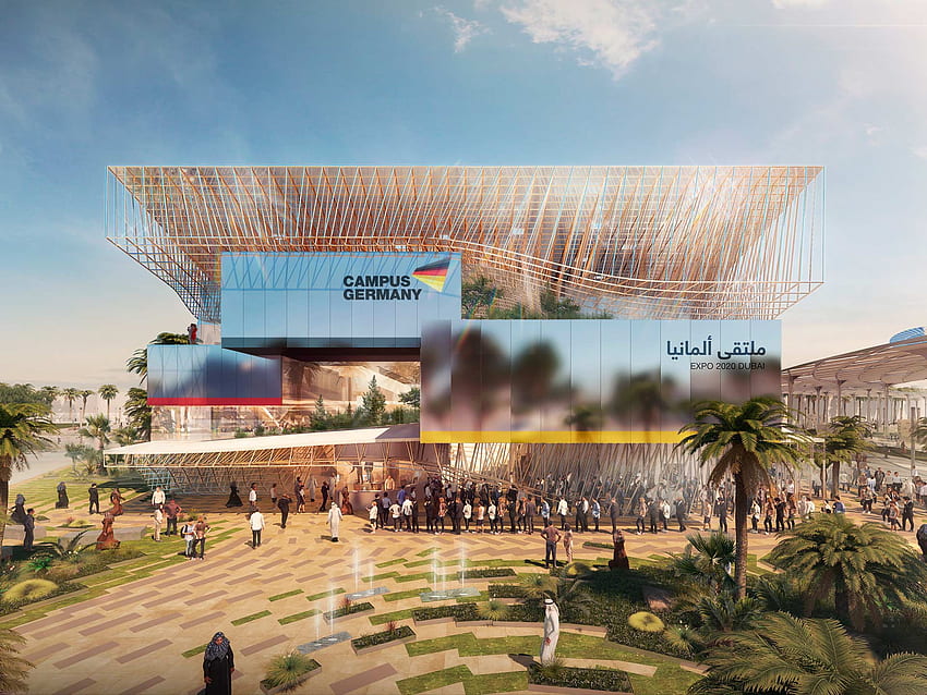 German Pavilion EXPO 2020 Dubai, Transsolar