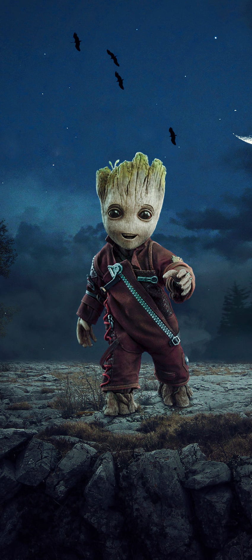 Baby Groot Resolution Artist [] for your , Mobile & Tablet. Explore ., 1080x2400 Anime HD phone wallpaper