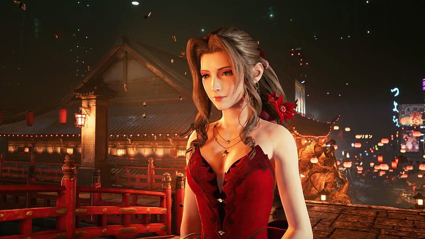 Final Fantasy VII Remake Aerith Gainsborough 53275 HD-Hintergrundbild