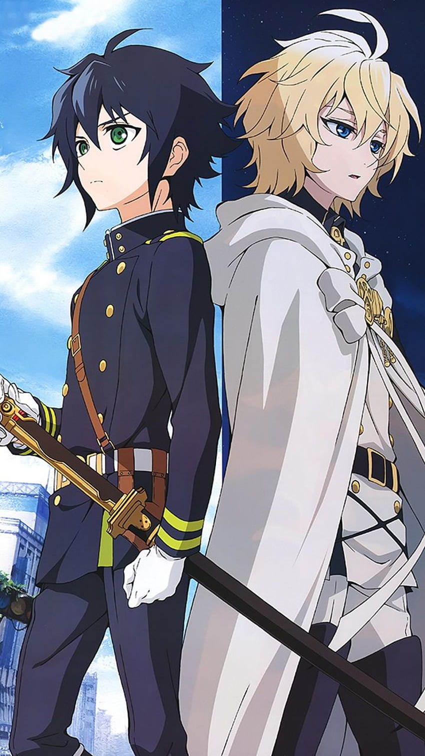 Seraph of the end, anime, vampire, HD phone wallpaper