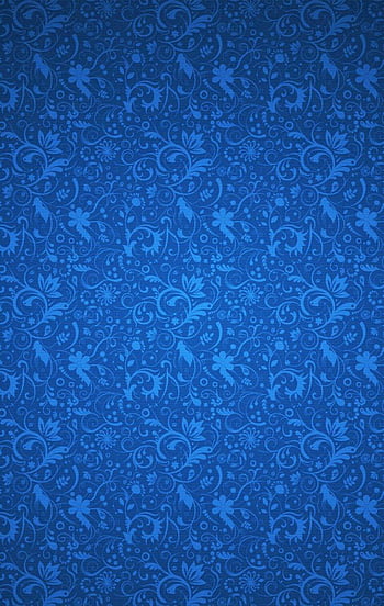 Royal blue floral design HD wallpapers | Pxfuel
