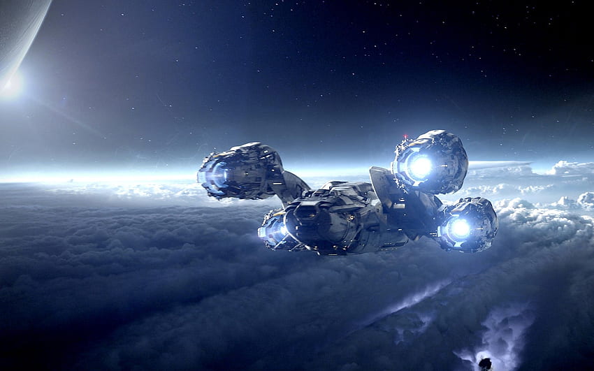 Prometheus complet et arrière-plan, film de science-fiction Fond d'écran HD