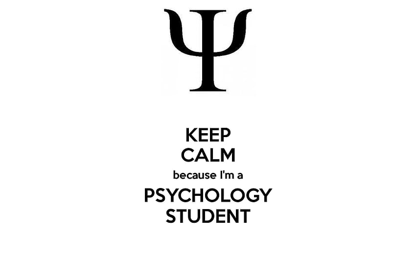 Запазете спокойствие, защото съм студент по психология - Психология iPhone 5, Психология Забавно HD тапет