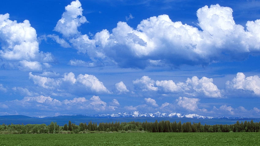 s de Oregon Joseph Cielo parcialmente nublado . fondo de pantalla