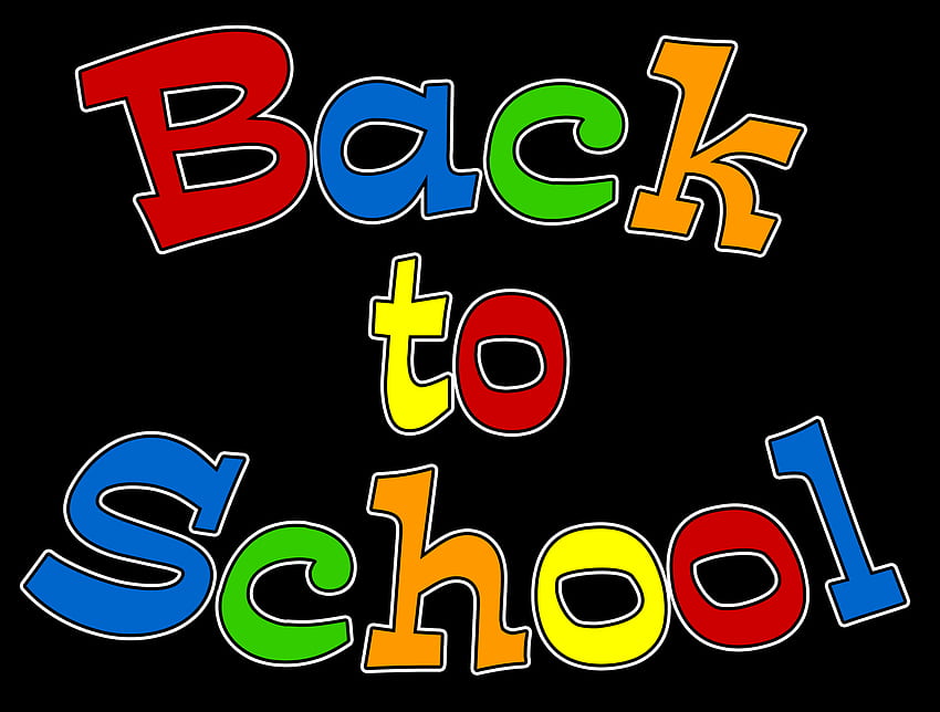 Clipart Welcome Back To School Clipartfox - Back To School Transparent Words, First Day of School HD wallpaper