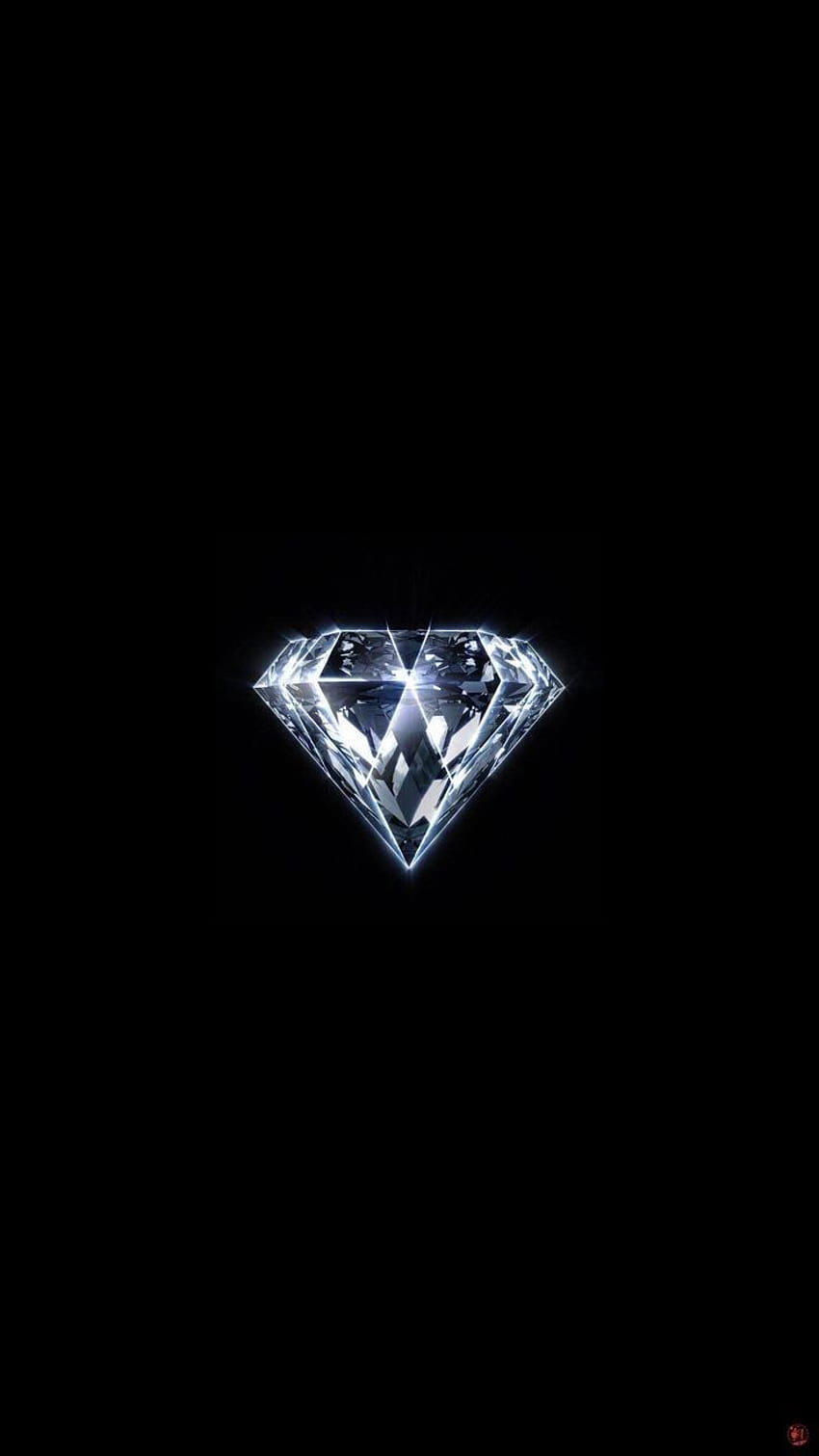 S.A.N.A em Bagrounds em 2020. Diamante, pedra preciosa de diamante, iphone com logotipo da Apple, diamante fofo Papel de parede de celular HD