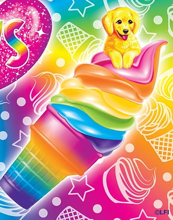 Lisa Frank lion art king lions paint rainbow HD phone wallpaper   Peakpx