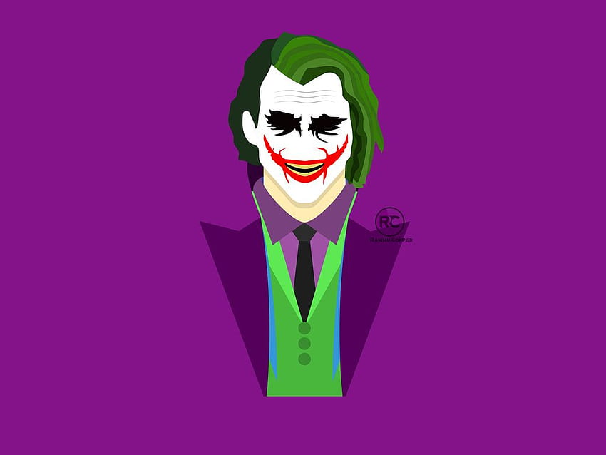 Joker Heath Ledger Artwork Se - Çizgi Film, Animasyonlu Joker HD duvar kağıdı
