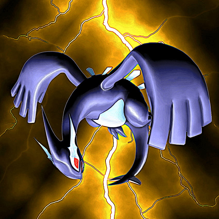 Sombra Lugia para colorir