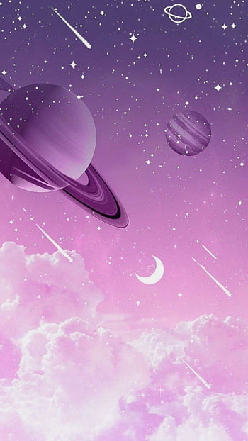 Pink and purple space HD wallpapers | Pxfuel