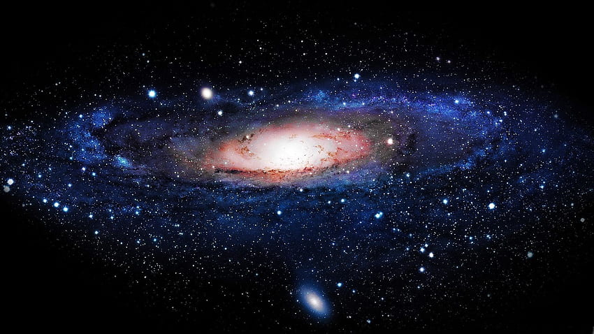 Increíble Vía Láctea. Hermosa fondo de pantalla