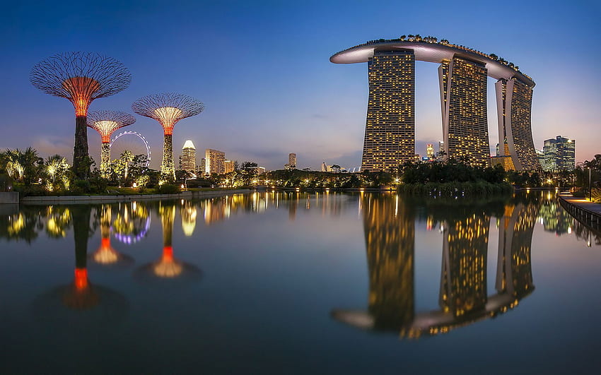 Responsable fiscal principal Singapour. Sands singapour, Marina Bay Sands, hôtels à Singapour Fond d'écran HD