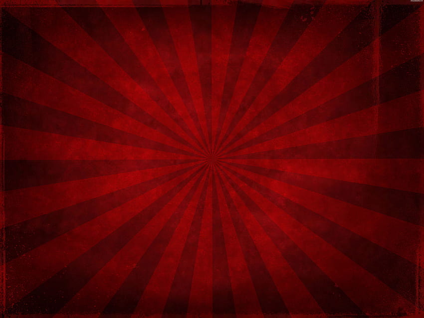 Promień słońca czerwony grunge. Kolor, tło w paski, czerwony Tapeta HD