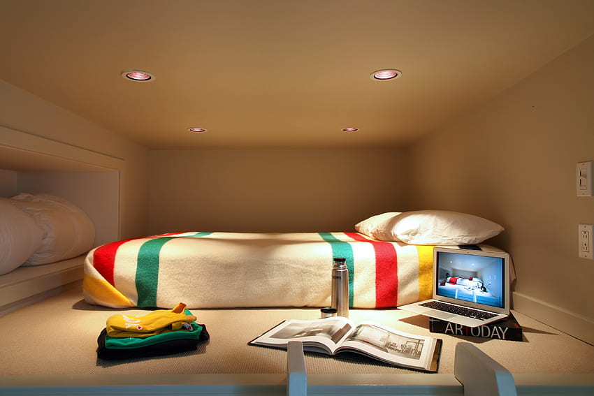 Interior, , , Design, Room, Bed, Notebook, Laptop, Bedroom HD wallpaper