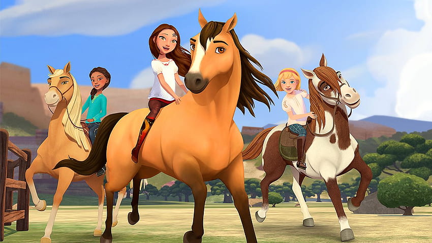 Zwiastun Spirit Riding: Netflix wprowadza dzikiego konia do Spirit Stallion Of The Cimarron 2002 Tapeta HD