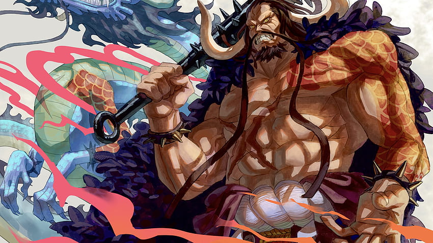Kaido With Mallet One Piece HD wallpaper