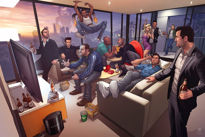 GTA 5, Videospiele, Grand Theft Auto, Tommy Vercetti HD-Hintergrundbild