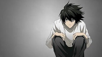 Prettyland corto negro Death Note L Lawliet Hideki Ryuga Eraldo