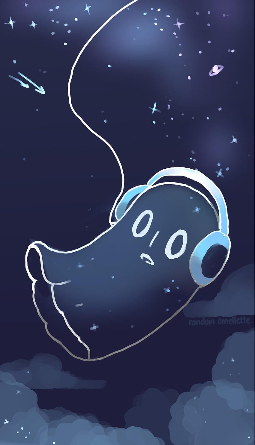 I tried making another Napstablook phone , hope you guys, Undertale HD phone wallpaper