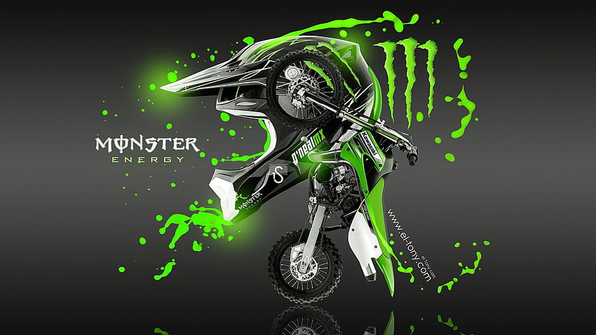 Kawasaki Dirt Bike, Kawasaki Motocross HD wallpaper