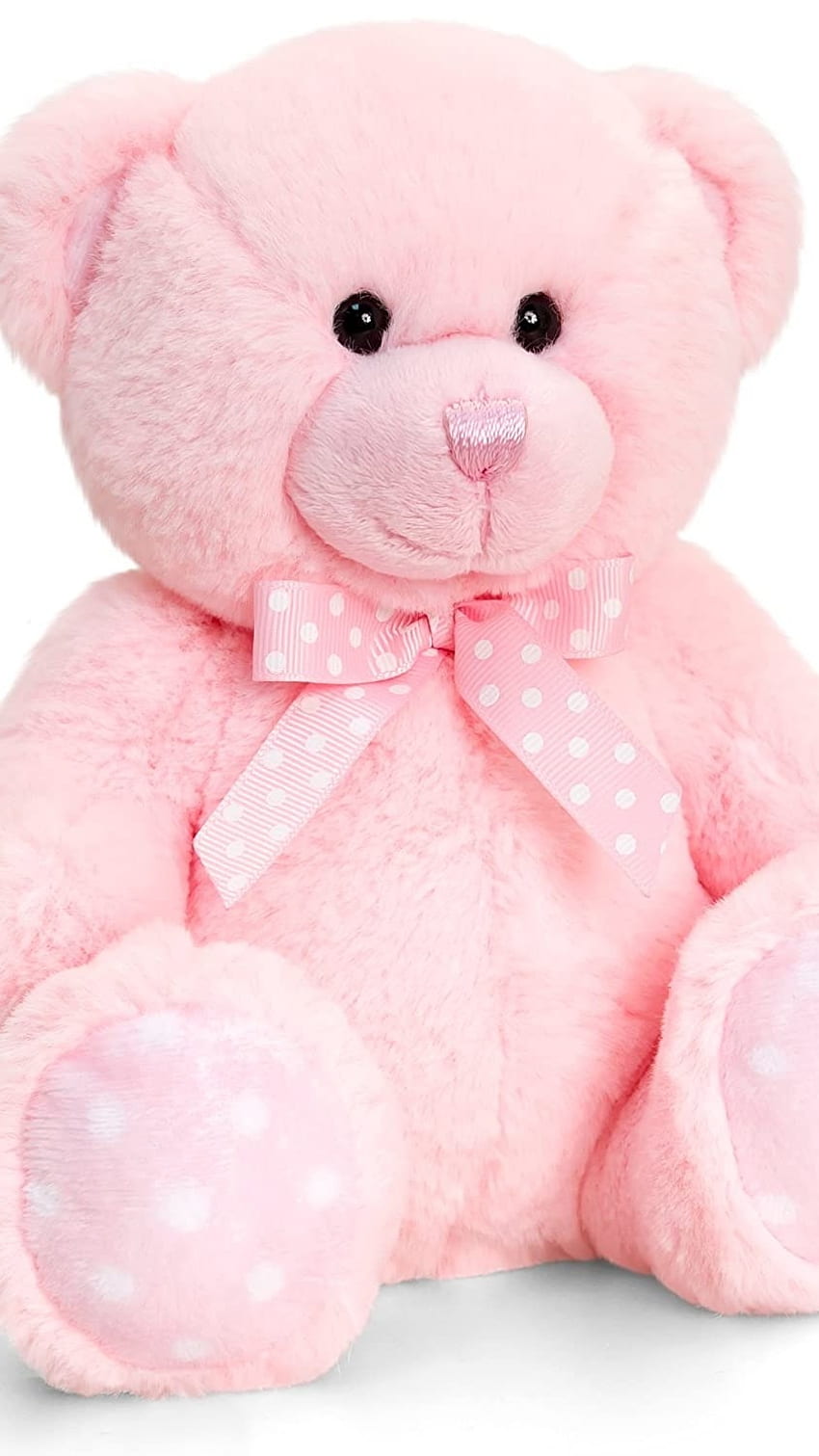 Pink Teddy Bear, Pink Bear HD phone wallpaper