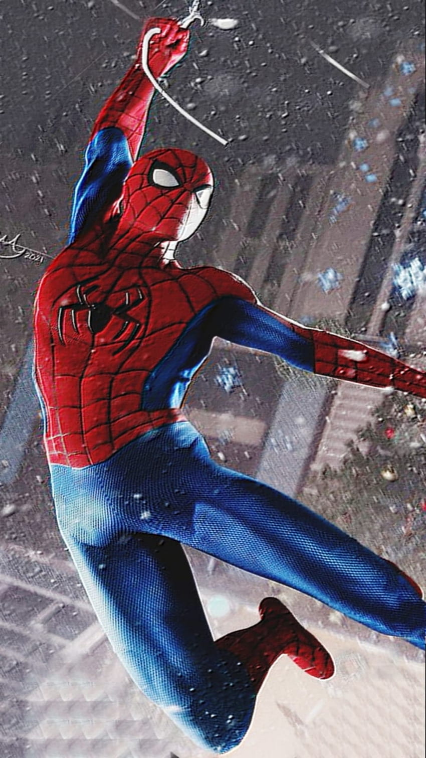 New suit, Spiderman no way home, Red and blue, Comics, Cinema, Marvel HD  phone wallpaper | Pxfuel