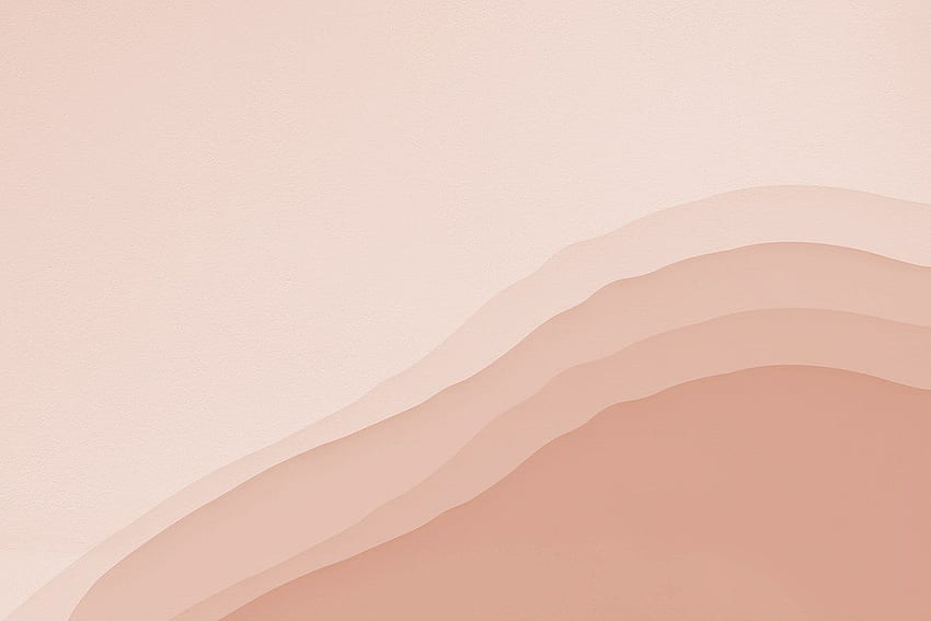 Acrylic light salmon pink background. / nunny. Cute laptop , Abstract background, Cute , Light Beige HD wallpaper