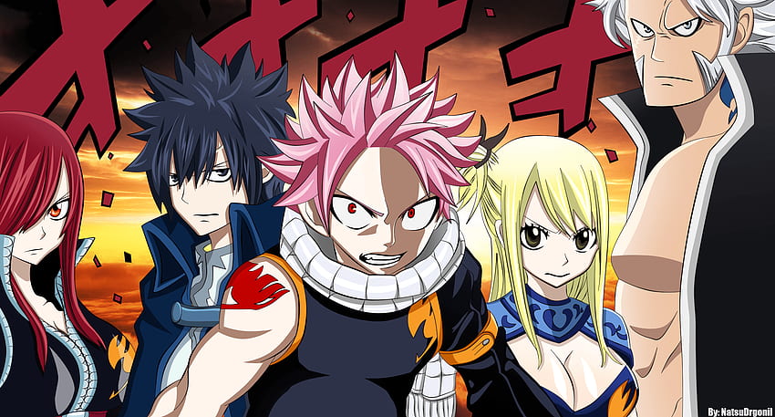 Fairy Tale Anime, Fairy Tail Group HD wallpaper