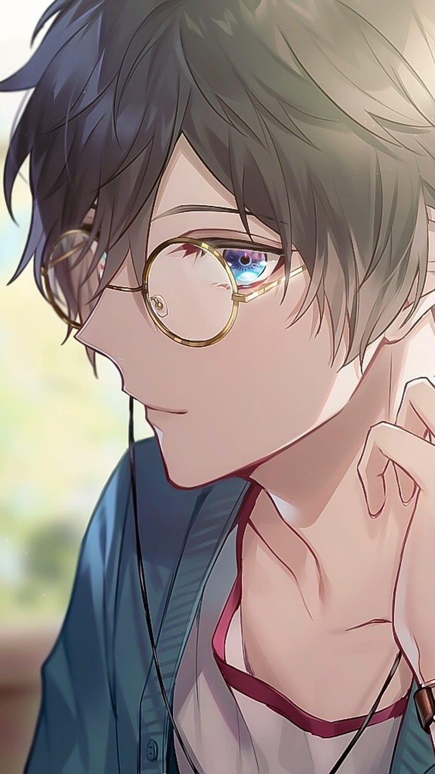 Anime Boy With Glasses Wallpapers  Wallpaper Cave
