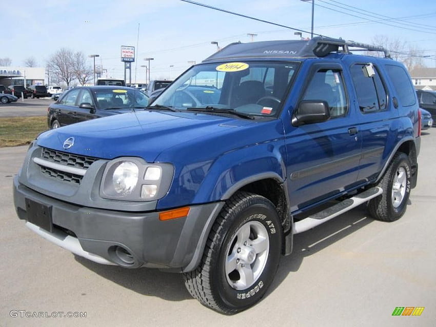 2004 nissan xterra blue