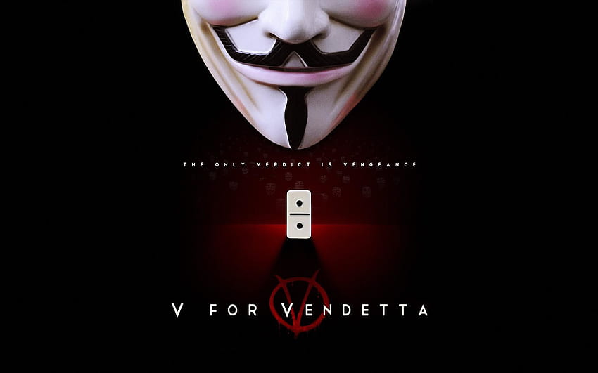 v vendetta logosu duvar kağıdı için