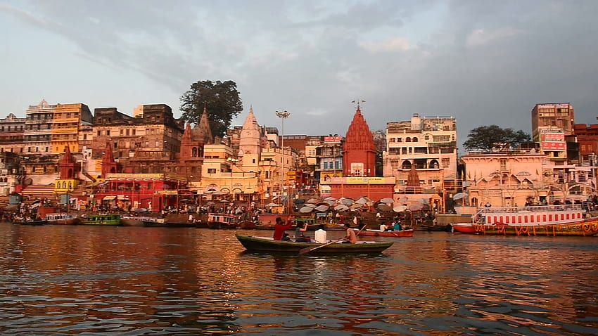Varanasi - Ghats en Varanasi - - fondo de pantalla