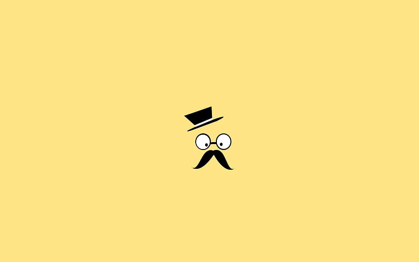 Vector, , Drawing, Man, Mustache, Moustache HD wallpaper