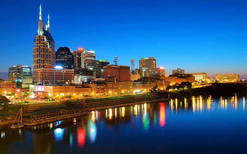 Nashville Skyline - , Nashville Skyline Background on Bat HD wallpaper