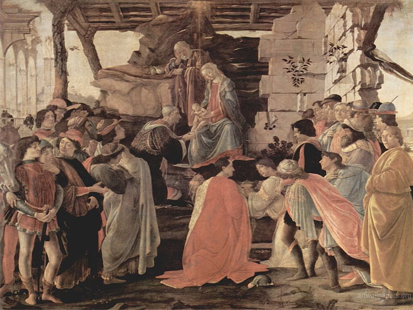 Sandro Botticelli , Art, Paintings HD wallpaper