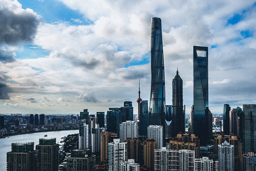 Cities, Building, Skyscrapers, China, Shanghai HD wallpaper