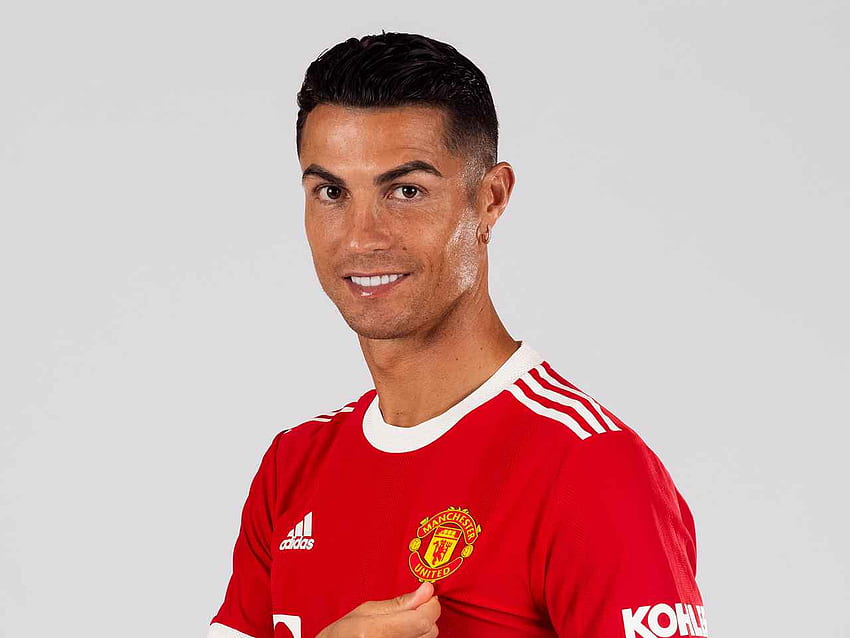 Exclusive First Of Cristiano Ronaldo In New Man Utd Kit For 2021 22, Cristiano Ronaldo Manchester United 2021 HD wallpaper