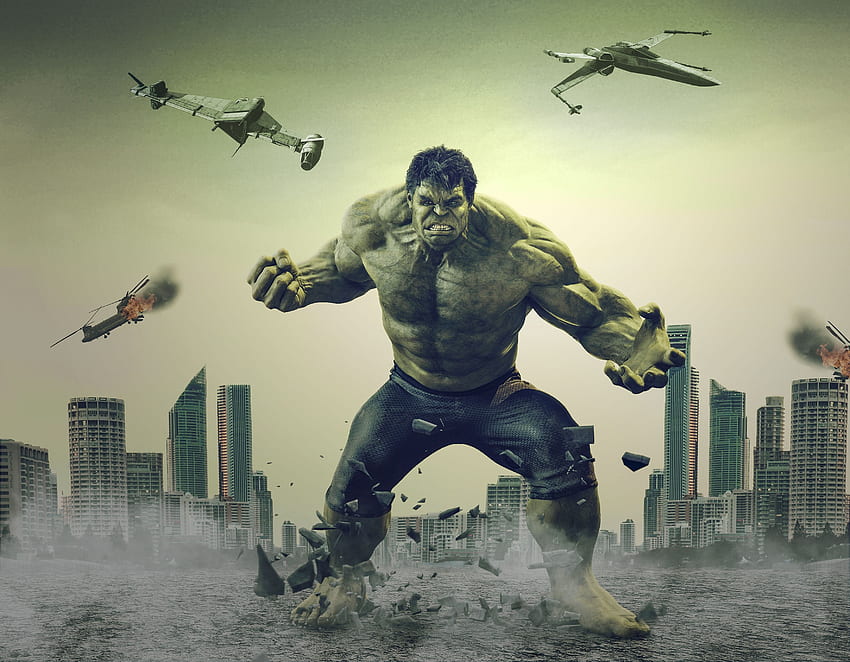 Latar Belakang Hulk Back Lit (Halaman 1), Bruce Banner Wallpaper HD