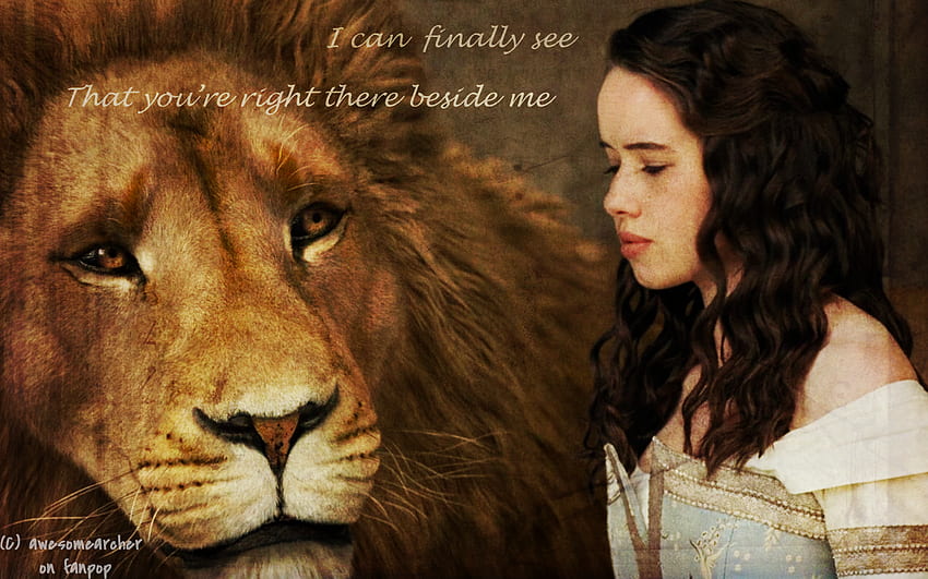 Susan And Aslan The Chronicles Of Narnia Extended Wallpaper,HD