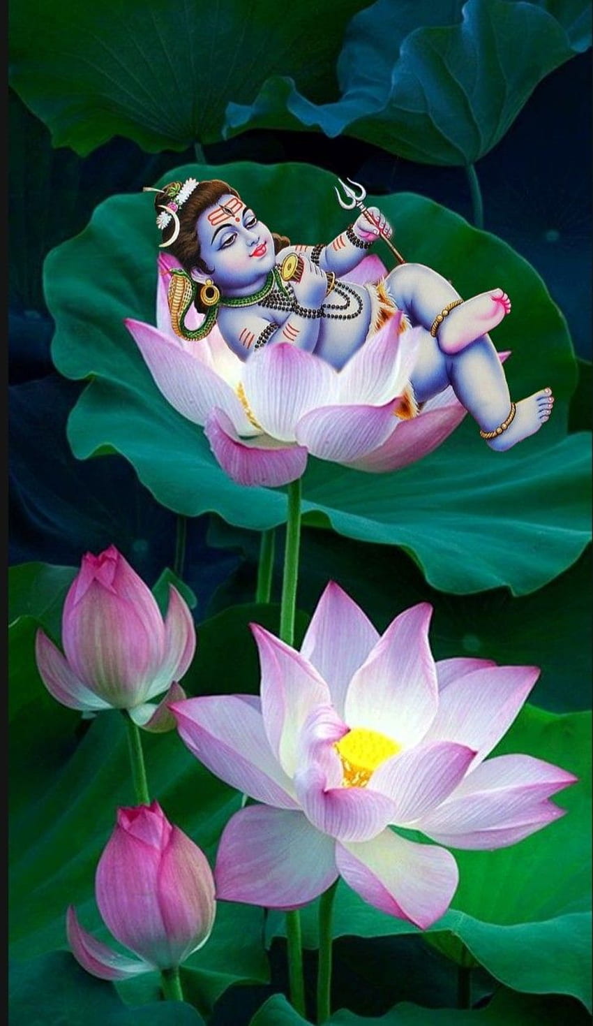 Lord Shiva Bal swaroop en pintura de arte creativo. Pintura del señor shiva, señor de Shiva, señor shiva, Bal Shiva fondo de pantalla del teléfono