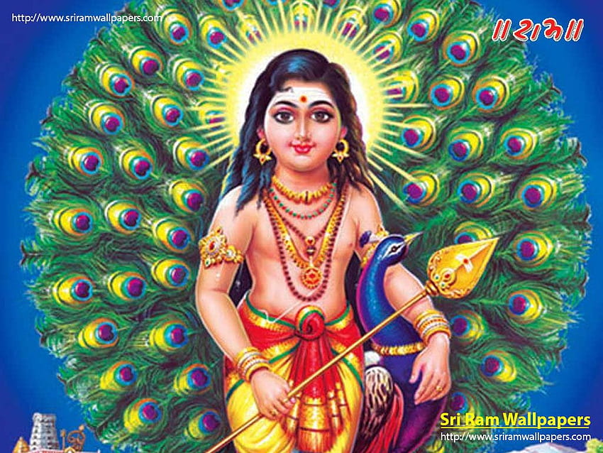 Murugan - The Warrior God. God and - Lord Kartikeya HD wallpaper