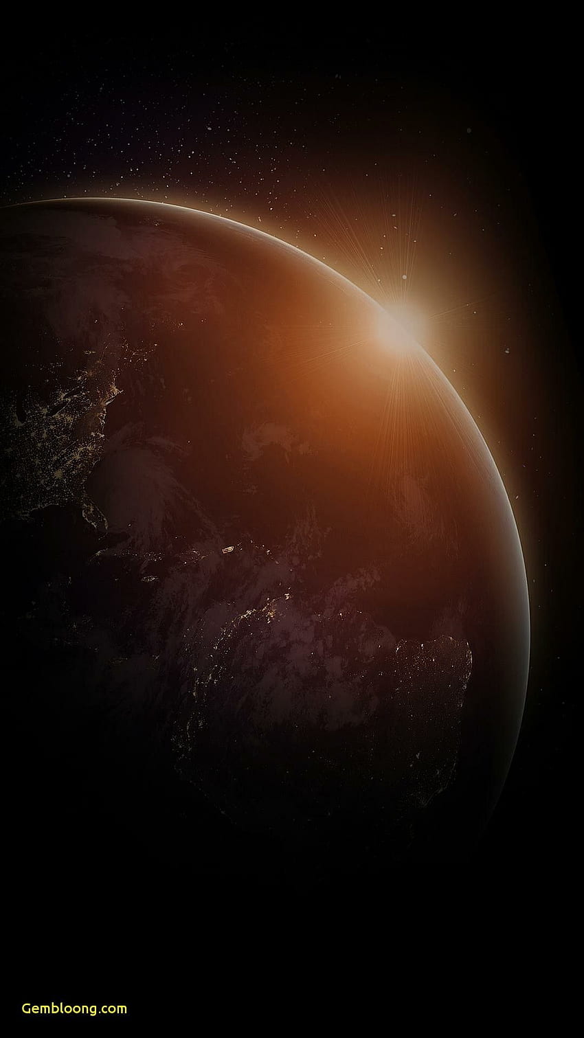 Beautiful Amazing Earth, Dark Earth HD phone wallpaper