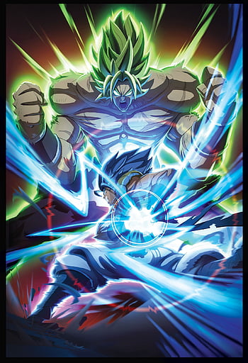 Super Saiyan Blue Gogeta vs. Full Power Broly 5th Year Anniversary Part 2  Wallpaper