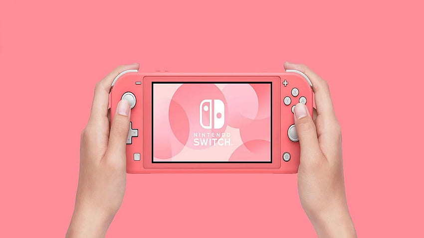 Къде мога да купя Nintendo Switch Lite Coral Купете Pink Switch Lite Ръководство Technology Shout HD тапет